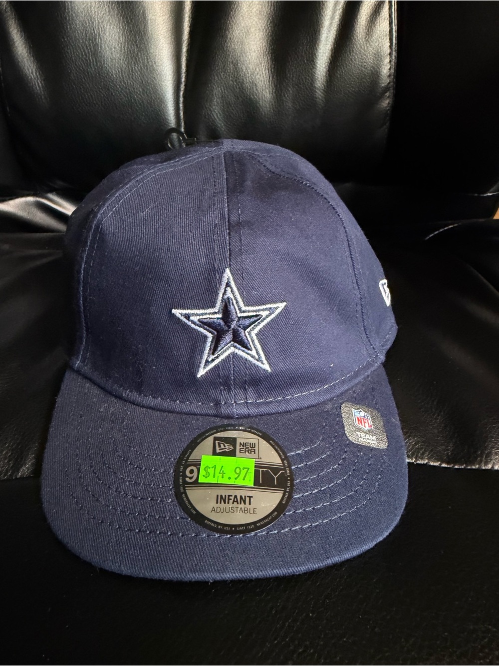NFL Infant Navy Dallas Cowboys Embroidered Star Cap